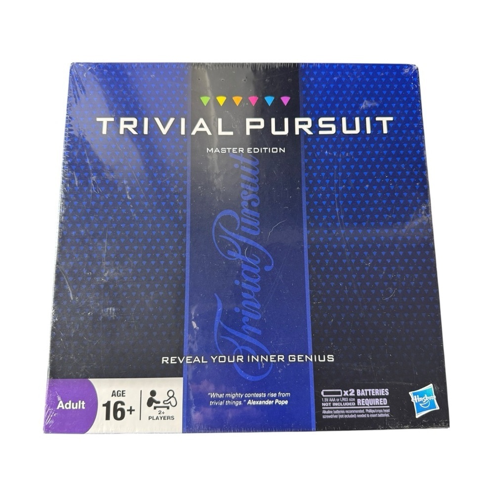 Trivial Pursuit Master Edition Brand New Sealed